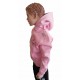 R-SPEKT Dětská mikina s kapucí Lady Carper pink