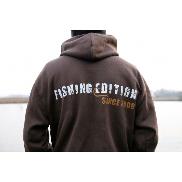 R-SPEKT Rybářská mikina zipová s kapucí Fishing Edition